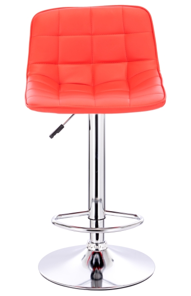 Барный стул Cooper экокожа красный