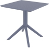 Стол пластиковый Sky Table 70 серый