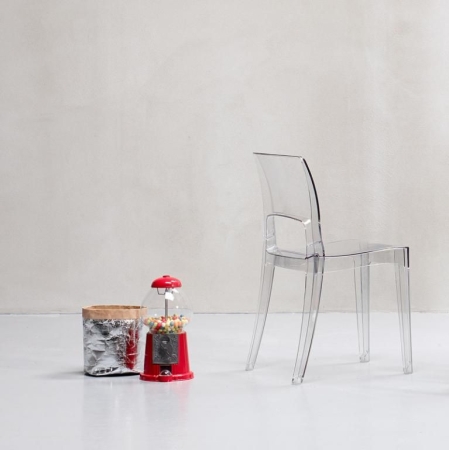Стул прозрачный Scab Design Isy Antishock