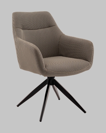 Стул обеденный Enid серо-зеленый ткань Sonic