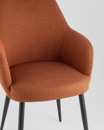 Стул обеденный Katys терракот елочка