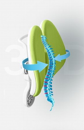 Детское кресло Kids 101 ткань зеленый