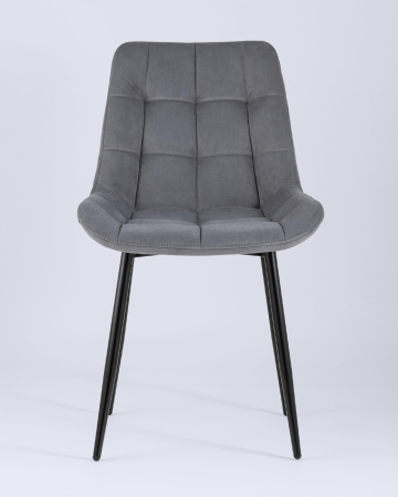 Стул Флекс велюр серый