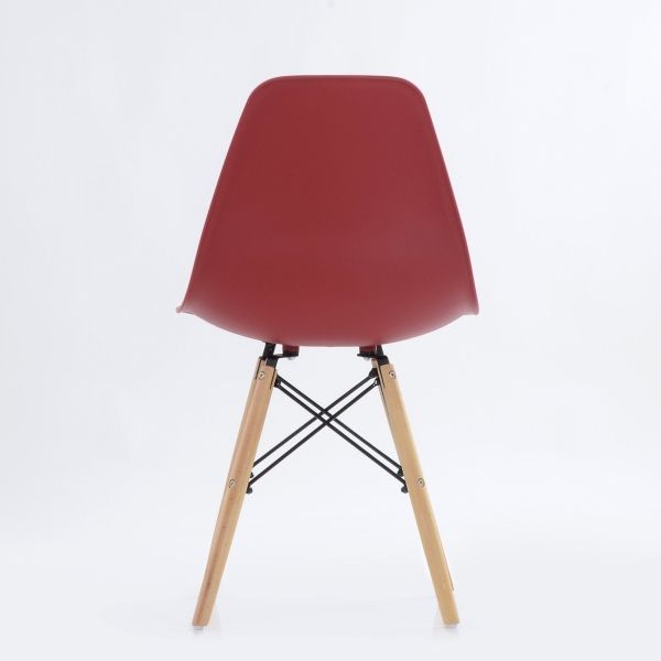 Стул Eames style Superior бордовый Стул Eames style Superior бордовый