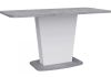 Стол деревянный Комфорт цемент светлый, белый