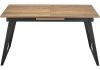 Стол Кхал галифакс графит, натуральный