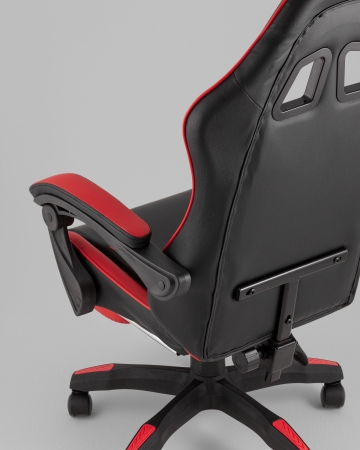 Кресло спортивное TopChairs MG-7019 черно-красный фото в интернет-магазине Stoolmarket