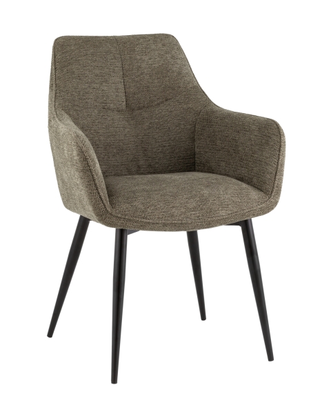 Стул обеденный Lynet рогожка серо-зеленый Стул обеденный Lynet рогожка серо-зеленый