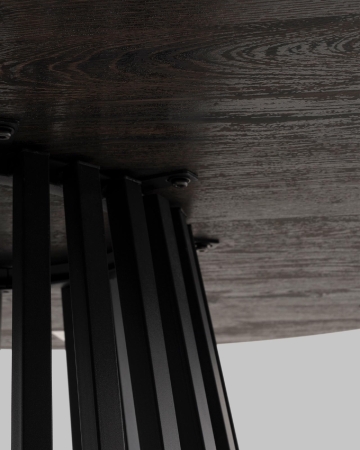 Стол обеденный Daphne 120*75 см темное дерево