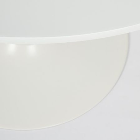 Стол TULIP (011) металл, мдф, 90*74, белый