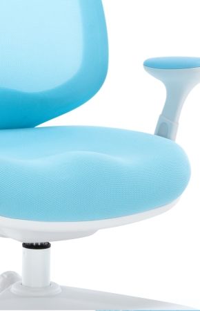 Детское кресло Kids 102 ткань голубой