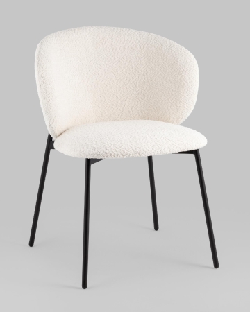Стул Блейз букле белый Стул Блейз букле белый