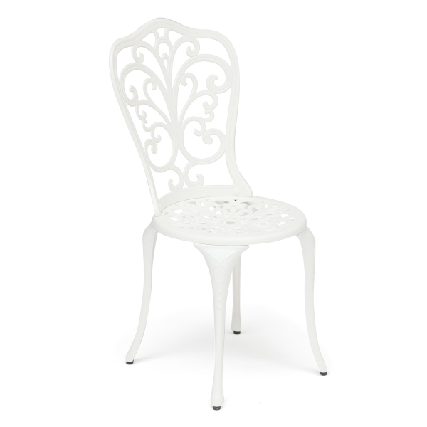 Комплект Secret De Maison Romance (стол +2 стула)алюминиевый сплав, D60/H67, 53х41х89см, butter white