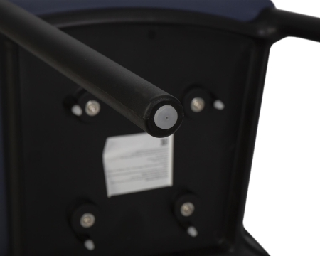 Набор 4 шт Стул обеденный ADAM, черный и серо-голубой