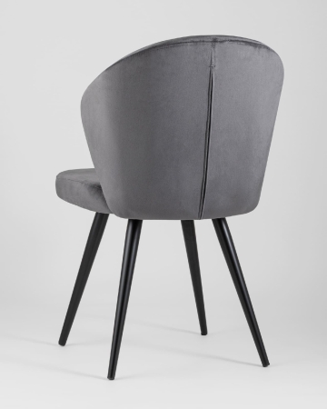 Стул Танго велюр серый