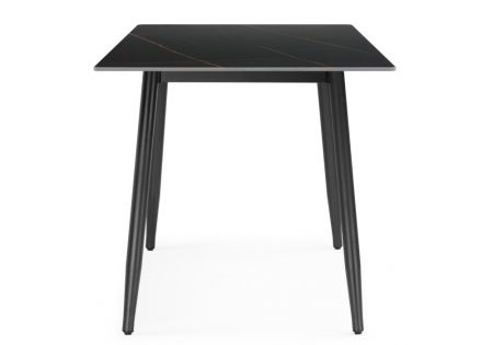 Керамический стол Rion 120 черный мрамор, черный