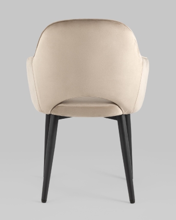 Стул обеденный Венера диамант велюр шампань