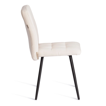 Стул обеденный Medeo молочный велюр