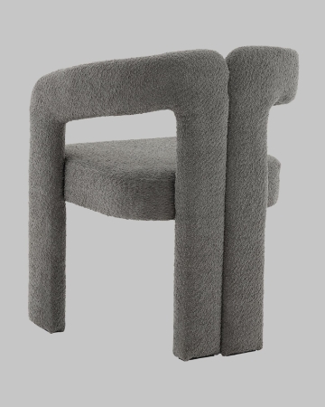 Стул Болинджер букле темно-серый