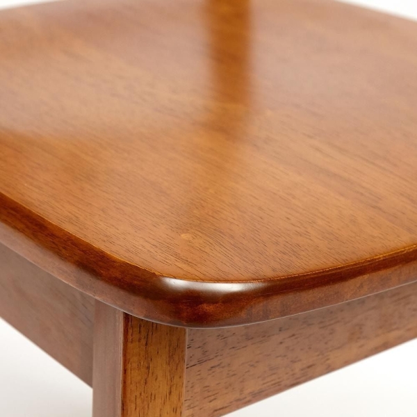 Стул IGLESIAS с твердым сиденьем (mod. D-84E) темное дерево