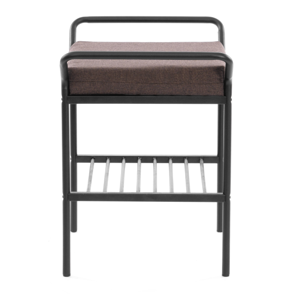 Пуф/стол Ergo/Эрго коричневая рогожка