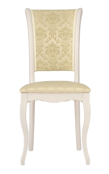 Стул С6 стул (тон 308) слоновая кость, ткань андрис бежевый комби Стул С6 стул (тон 308) слоновая кость, ткань андрис бежевый комби