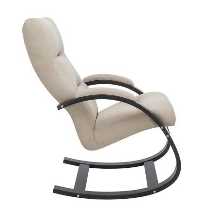 Кресло-качалка Милано венге и ткань мальмо 05