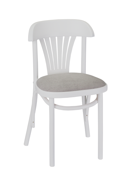 Стул Астра белый, букле бежевый MOSS 130