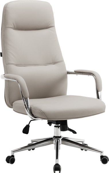 Кресло руководителя Vesta экокожа бежевый