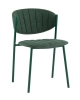 Стул Харпер ткань рогожка зеленый каркас зеленый полуглянцевый муар