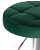 Табурет барный BRUNO зеленый велюр MJ9-88