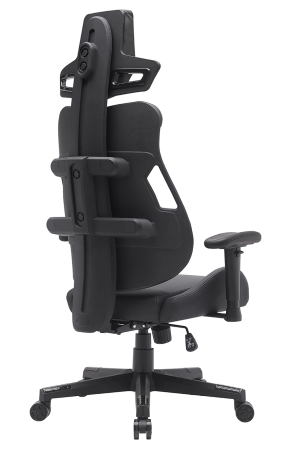 Стул для геймера Serval Q экокожа черный