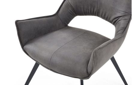 Стул DC1241 серый и черный