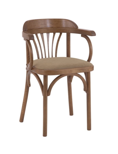 Стул Венский мягкий дуб медовый, ткань М08