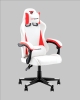 Кресло спортивное Phantom TopChairs бело-красный