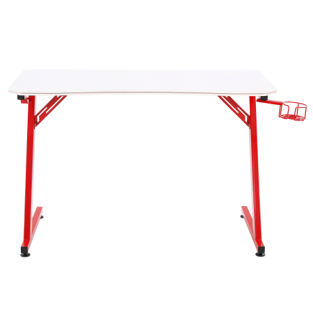 Стол компьютерный GAMELAB Monolith White&Red