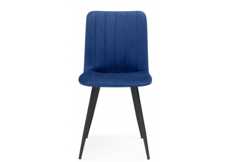Стул на металлокаркасе Дани синий (zd 798), черный np