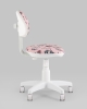 Кресло компьютерное детское УМКА Girls пластик белый