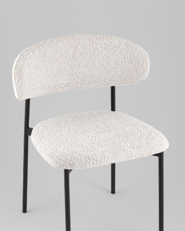 Стул Sevyn букле светло-серый