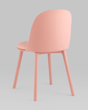 Стул Fog с подушкой пластик пыльно-розовый Стул Fog с подушкой пластик пыльно-розовый