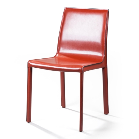 Стул Barrie кожа ретро красный Стул Barrie кожа ретро красный