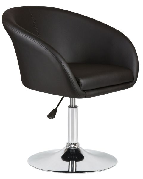 Кресло дизайнерское EDISON (чёрный)