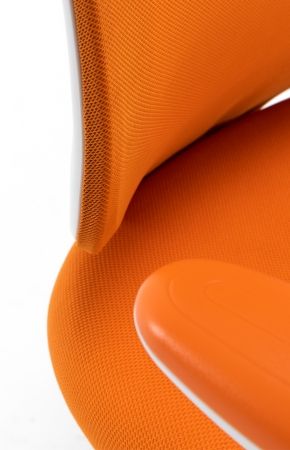 Детское кресло Kids 102 ткань оранжевый
