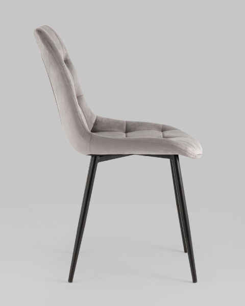 Стул Флекс New велюр светло-серый 4шт.