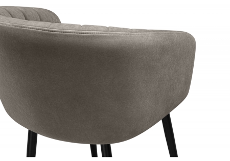 Стул на металлокаркасе Моншау marseille 16, черный