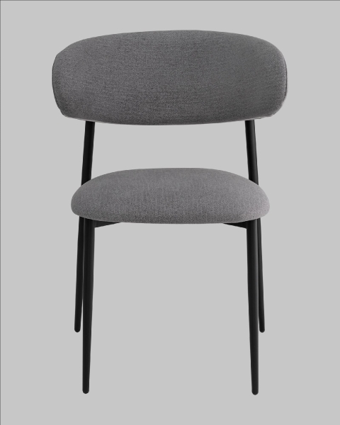 Стул Килиан велюр серый