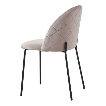 Стул C-962 бежевый G062-14, матовый черный Стул C-962 бежевый G062-14, матовый черный