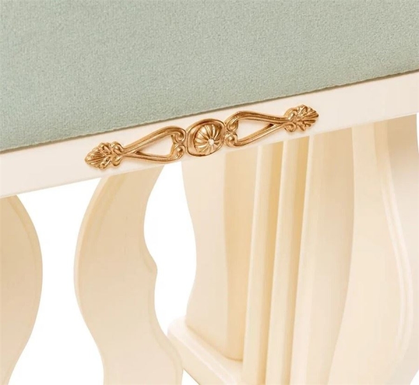 Банкетка Джульетта дуб шампань, ткань V 14