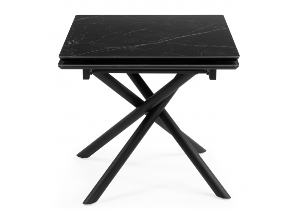 Керамический стол Мэриан 140(200)х80 shakespeare black, черный