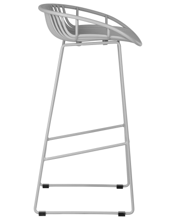 Стул барный FRANK светло-серый Стул барный FRANK светло-серый